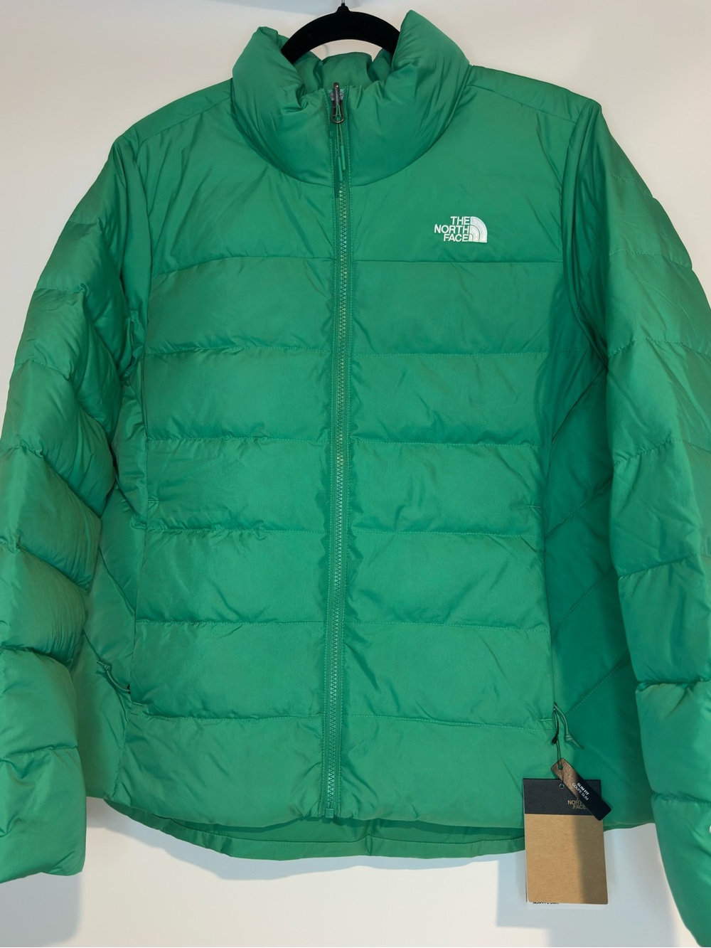 The North Face Minoqua Women’s Down Puffer Jacket Green XL NWT